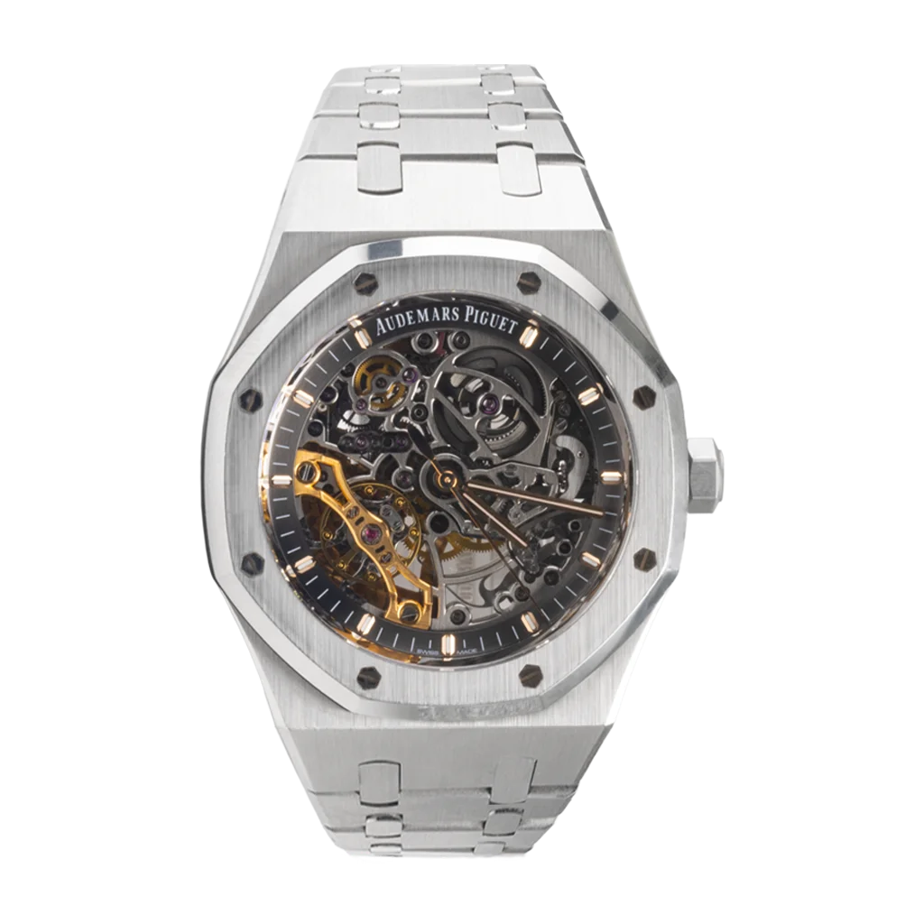 Audemars Piguet Royal Oak 15407ST Skeleton Watch available for sale