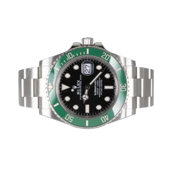 Rolex Submariner Black Dial Green Bezel Starbucks